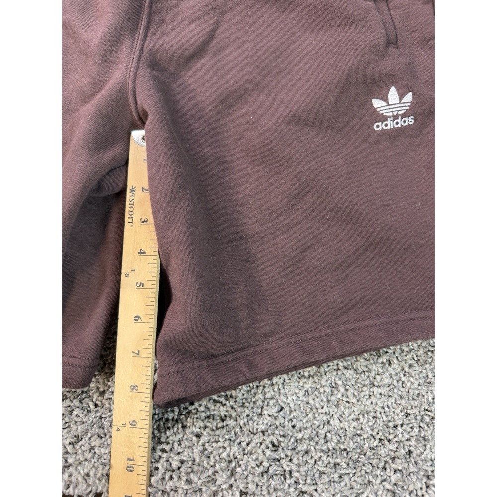 Adidas's Originals Essentials Trefoil Sweat Shorts Men's Size Medium Brown NWOT - Picture 9 of 9